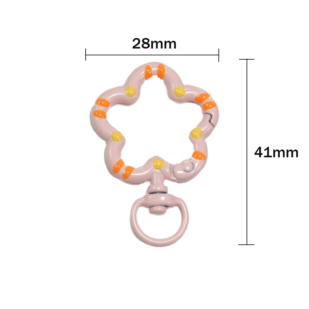 5pcs Flower Snap Hook Trigger  - Flower Supply ulasan dan harga