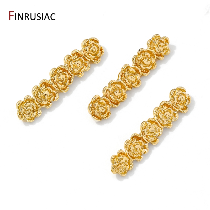 18K Gold Plated Brass Rose Flo - Flower Supply ulasan dan harga