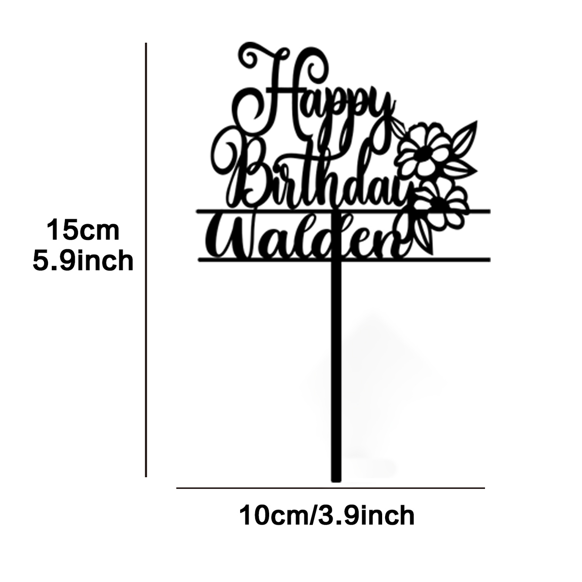 1PC New Happy Birthday to the  - Flower Supply ulasan dan harga