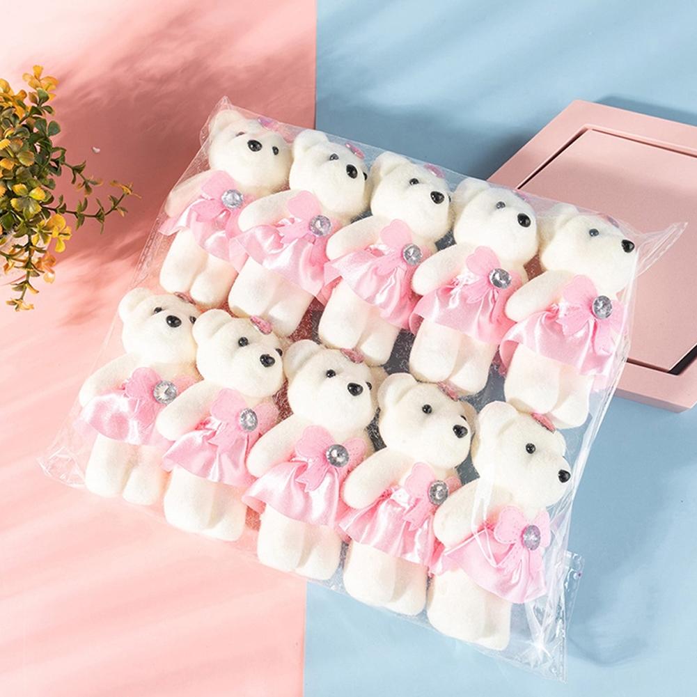 10pcs/Bag Bouquet Bear Ice Cre - Flower Supply ulasan dan harga