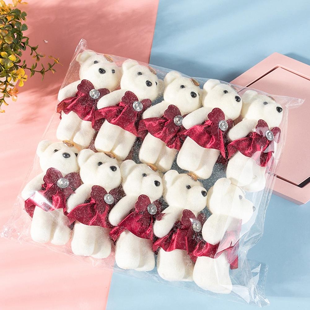 10pcs/Bag Bouquet Bear Ice Cre - Flower Supply ulasan dan harga