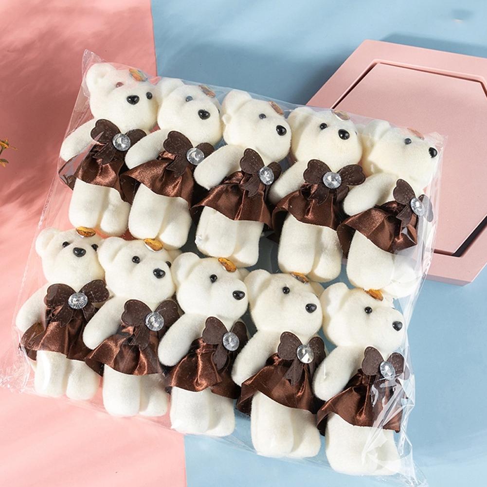 10pcs/Bag Bouquet Bear Ice Cre - Flower Supply ulasan dan harga