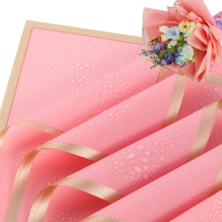 20 sheet Flower Wrapping Paper - Flower Supply ulasan dan harga
