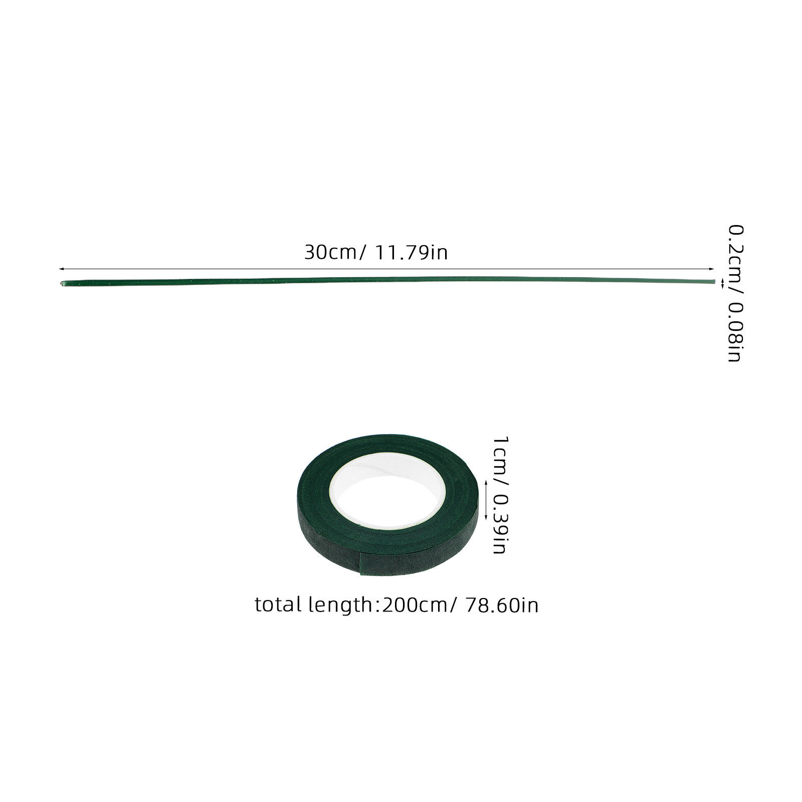 1Set Floral Tape Set Floral Wi - Floral Tape Green ulasan dan harga