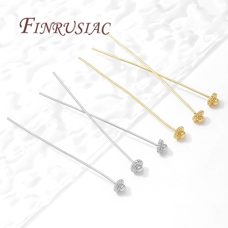 10/20Pcs/Lot 18K Gold-plated P - Flower Supply ulasan dan harga