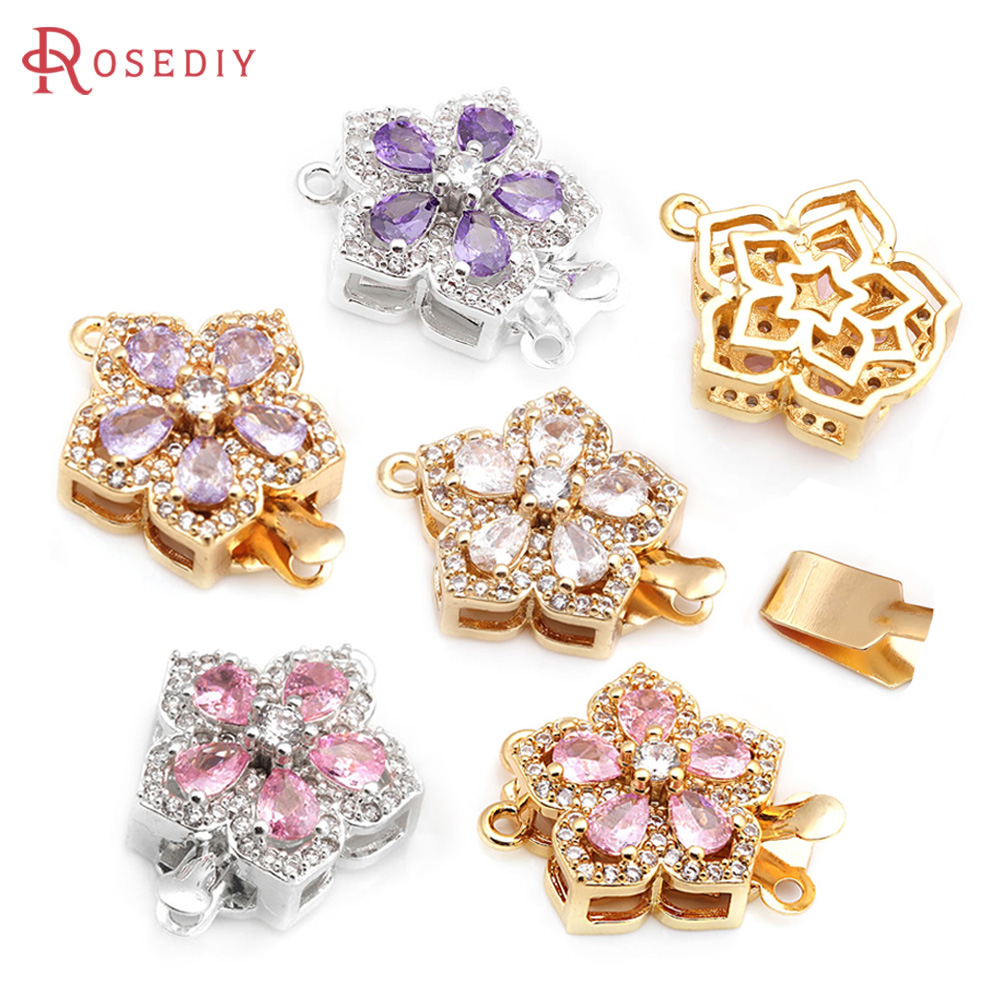 4 Sets Full Size 21x15MM 18K G - Flower Supply ulasan dan harga