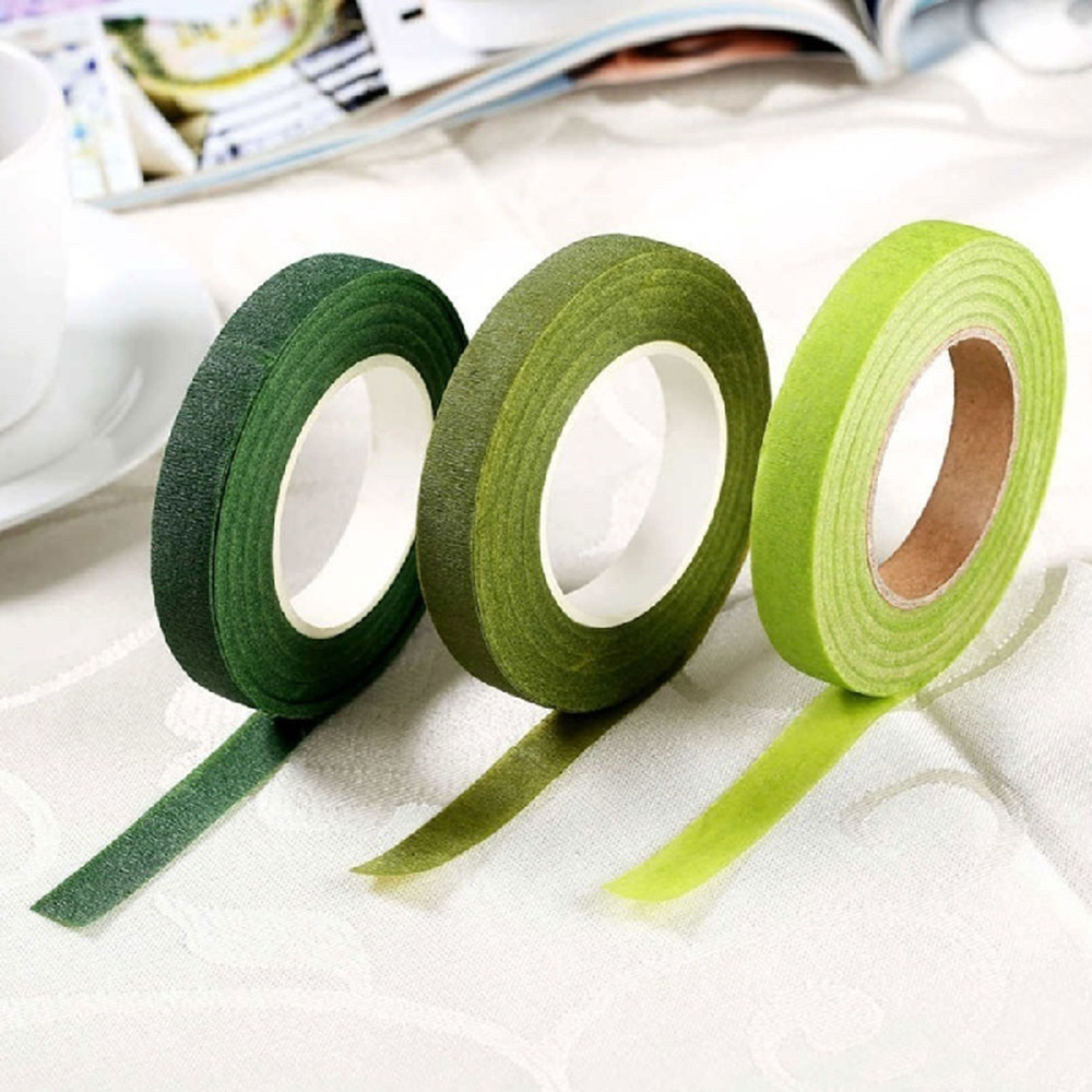 Self-Adhesive Green Floral Tap - Floral Tape Green ulasan dan harga