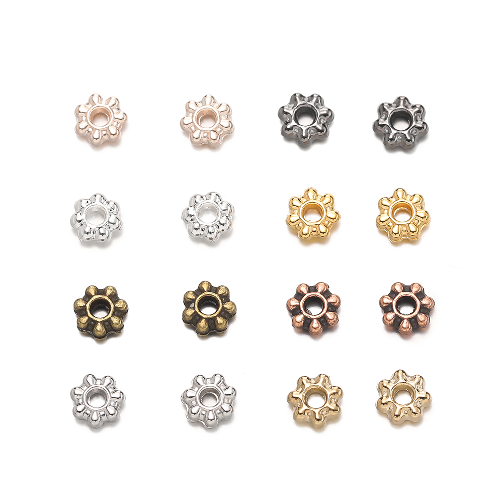 200pcs/lot 4/6mm Daisy Snowfla - Flower Supply ulasan dan harga