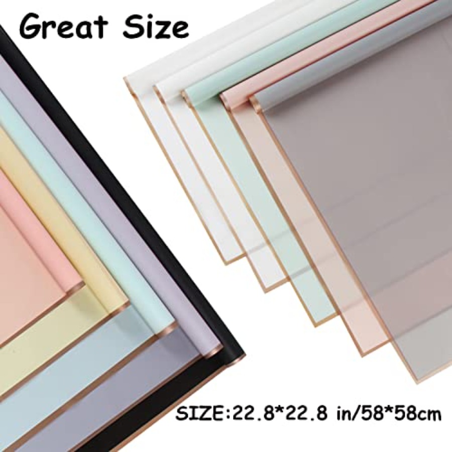 20 Sheets Flower Wrapping Pape - Flower Supply ulasan dan harga