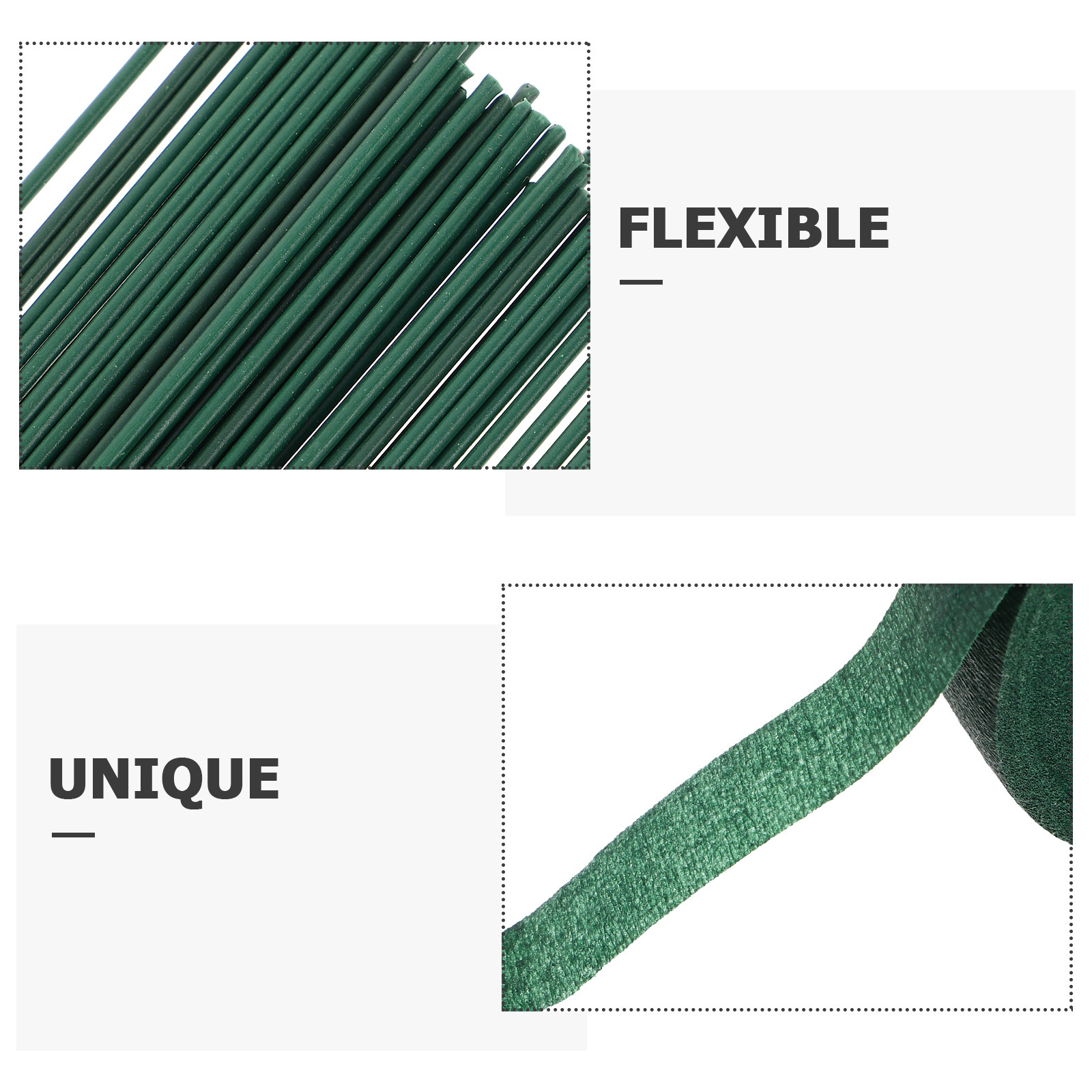 1Set Green Floral Tape Roll Pl - Floral Tape Green ulasan dan harga