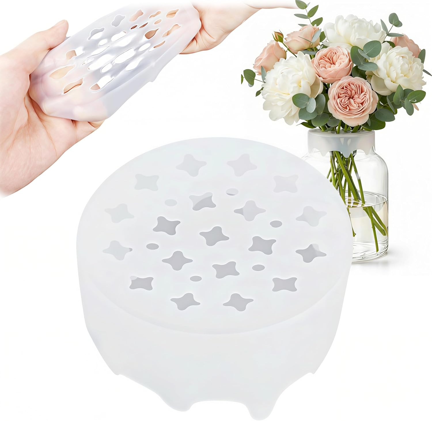 Silicone Blossom Grid Flower A - Florist Supply Vases ulasan dan harga
