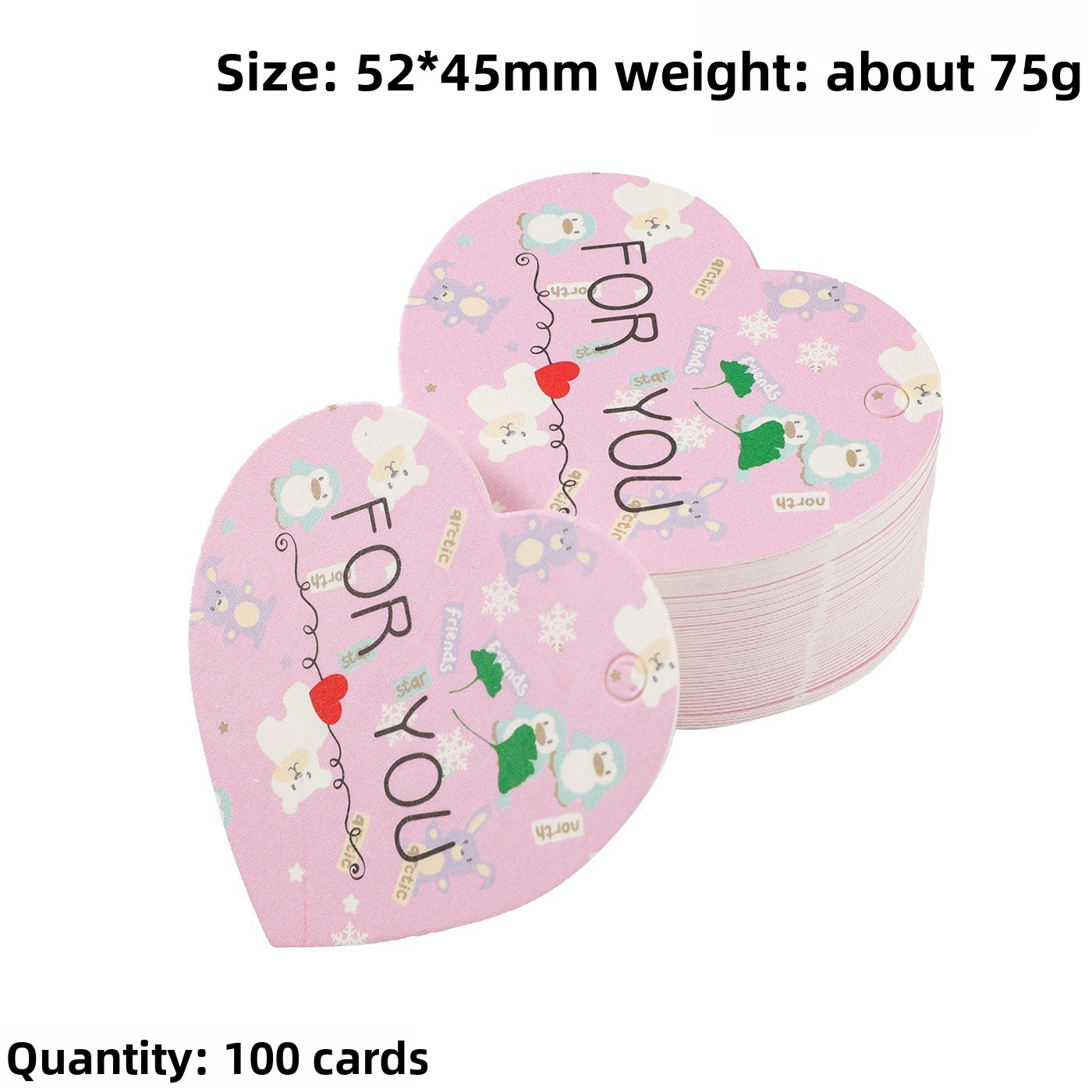 100pcs Thank You Gift Tags Car - Flower Supply ulasan dan harga
