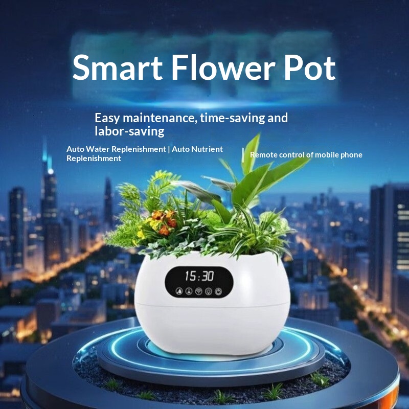 Ai Intelligent Flowerpot Autom - Flower Supply ulasan dan harga