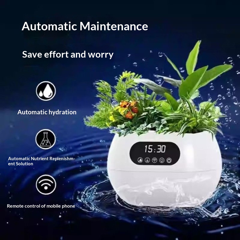 Ai Intelligent Flowerpot Autom - Flower Supply ulasan dan harga