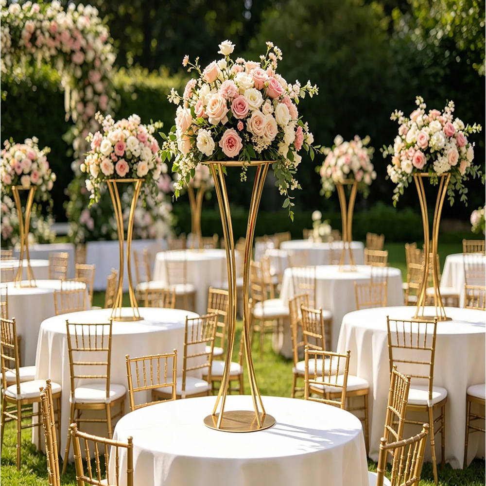 10pcs)60-110cm) sliver/white/b - Florist Supply Vases ulasan dan harga